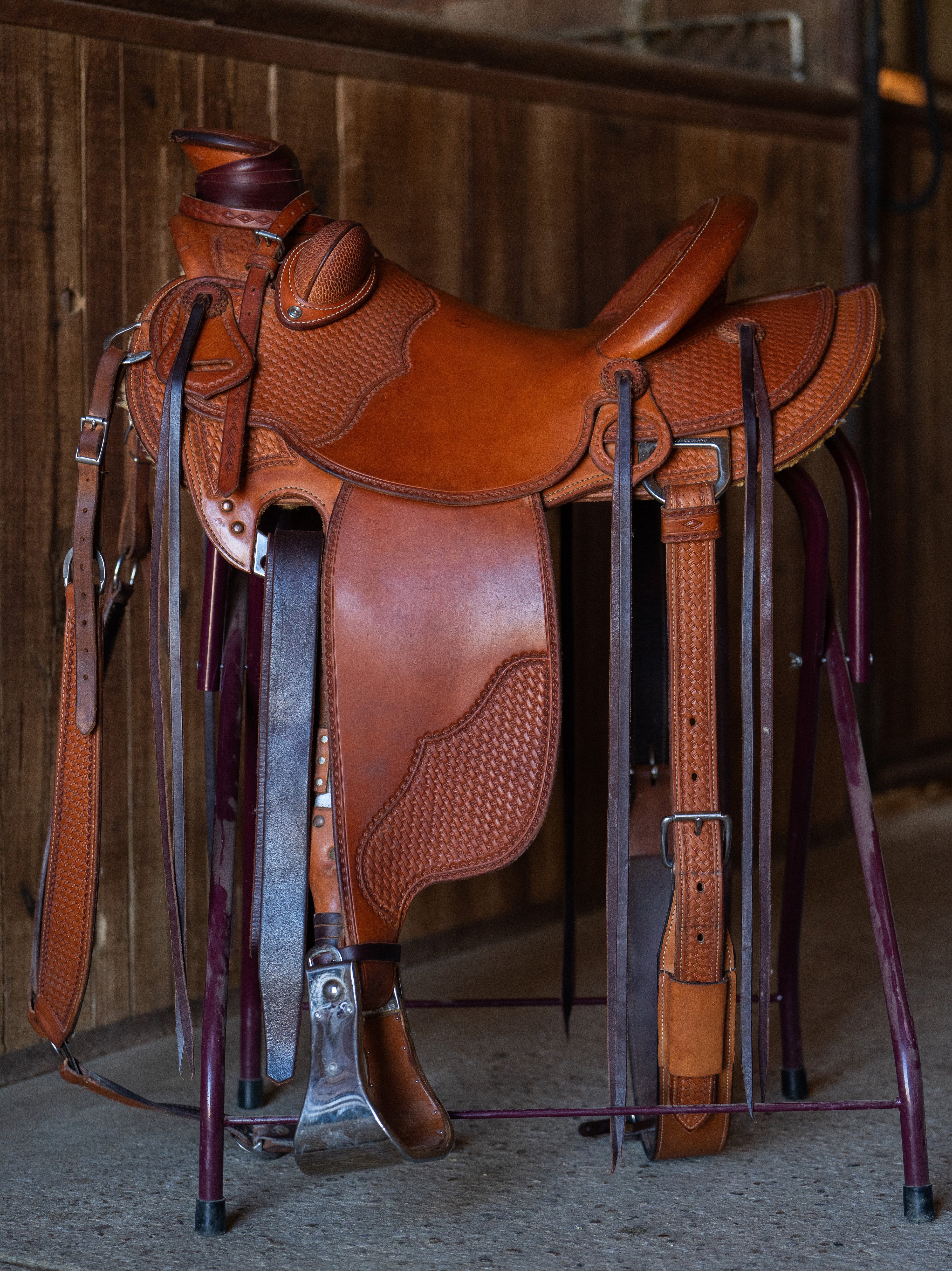 t*t様 house on the hill パンツ Brown Horse Parent Pants (Brown